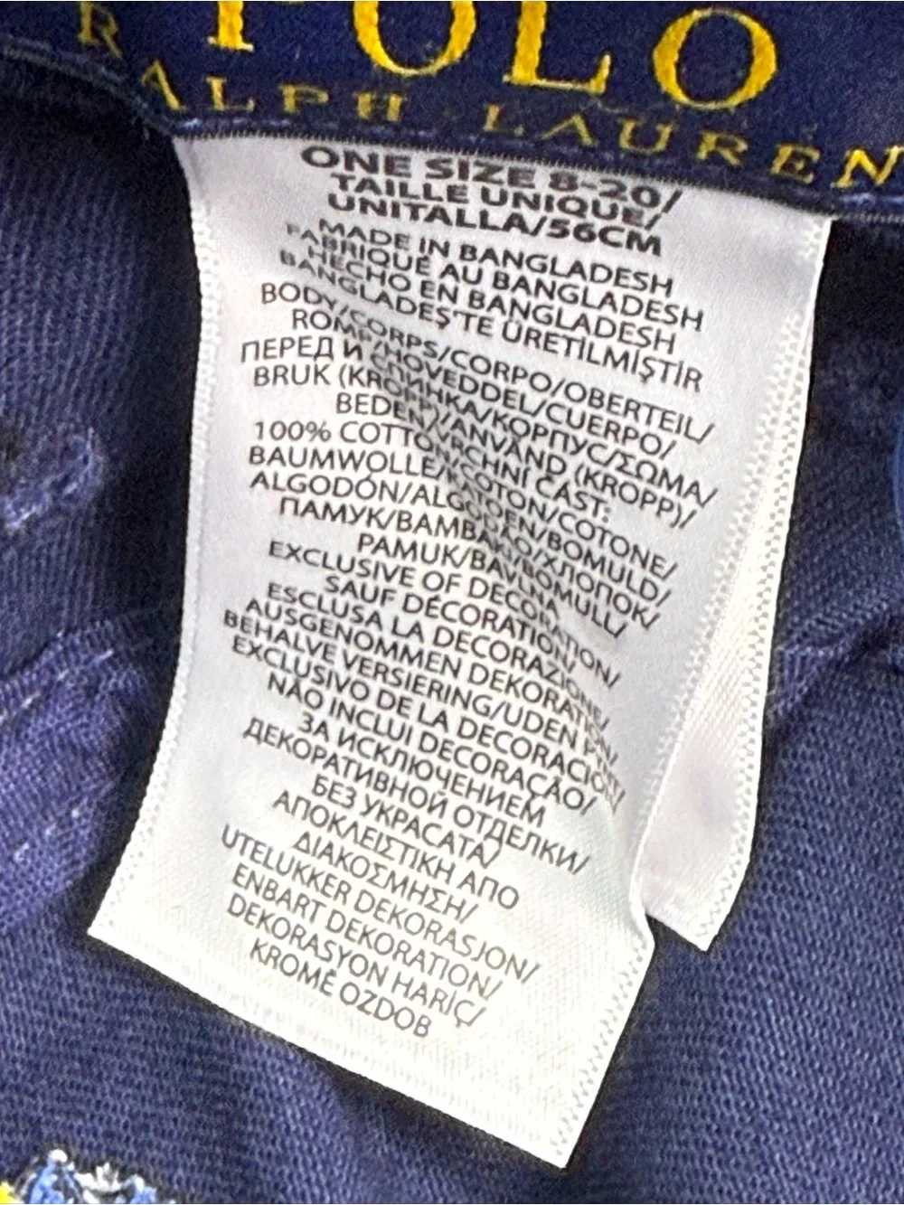 Polo Ralph Lauren classic navy